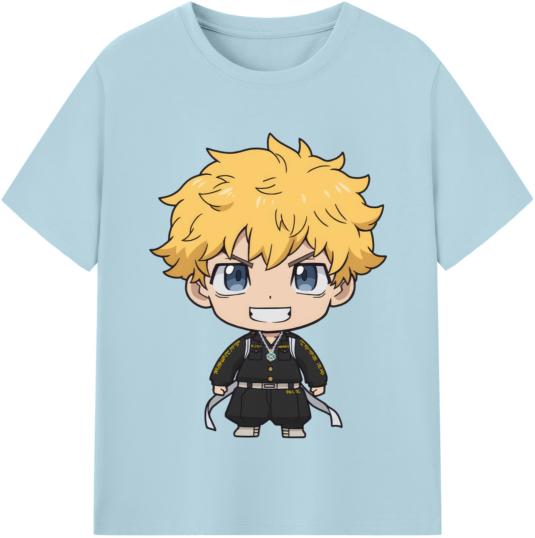 （画像用） 東京リベンジャーズ Tokyo Revengers 綿100％半袖Tシャツ（フロントプリント）